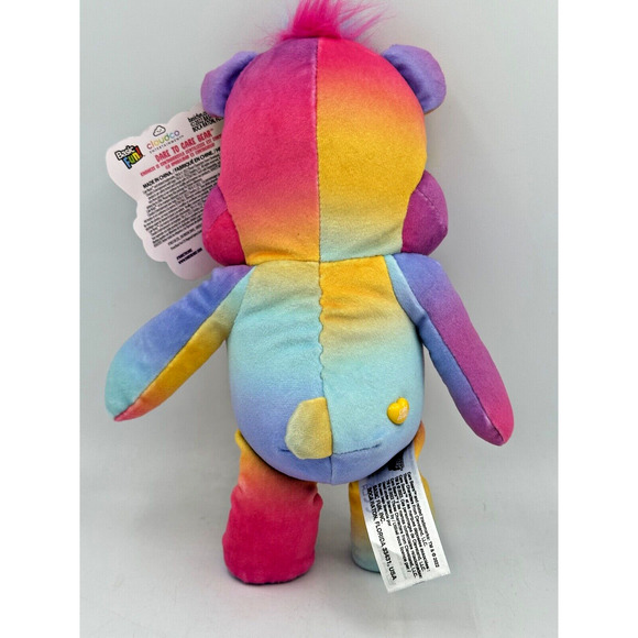 Care Bears New Release 2022 Dare To Care Bear Glitter Belly and Eyes 9" NWT - Picture 2 of 3